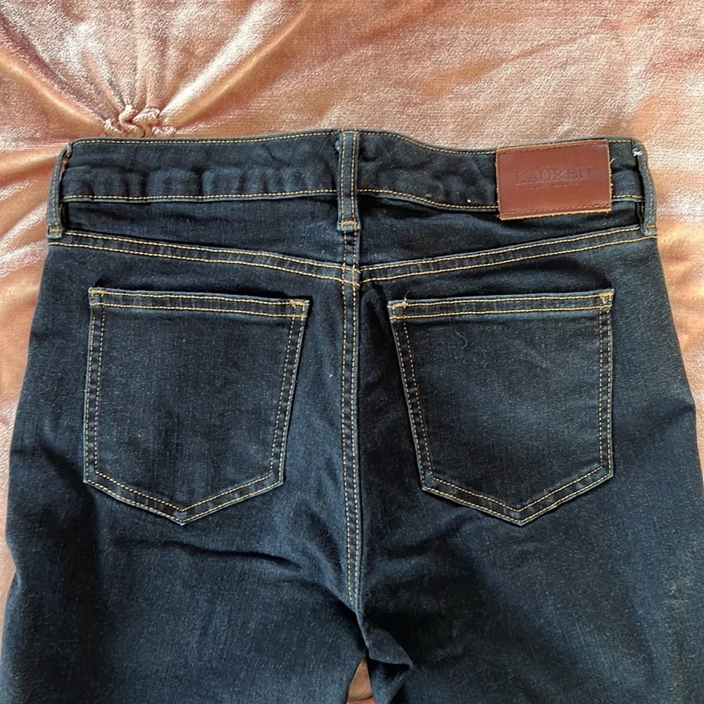 NWOT Lauren by Ralph Lauren Skinny Jeans Size 2 - Picture 5 of 5